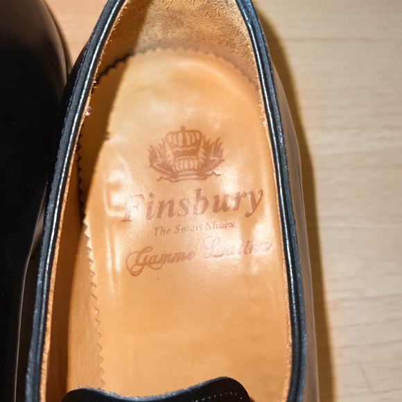 Finsbury Fine leather shoes size 10.5 - Picture 4 of 12